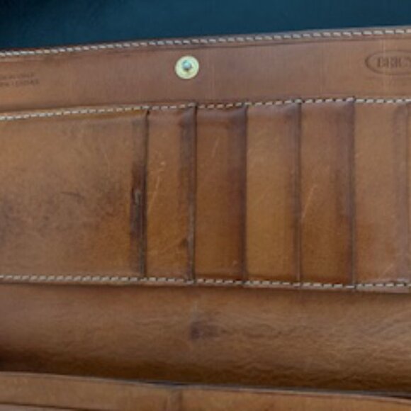 Brics Brown Leather Multi-Card Wallet –Used - Picture 2 of 4